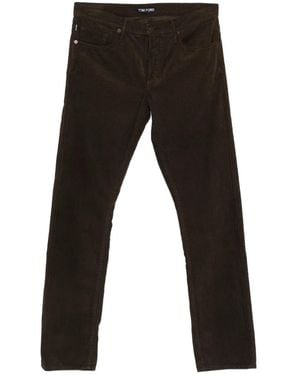 Tom Ford Corduroy Trousers - Black