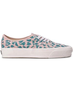 Vans Leopard-Print Canvas Trainers - White