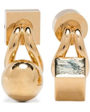 Jacquemus The Nodo Ohrringe Mit Verzierung - Mettallic