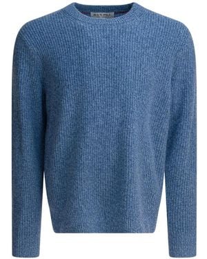 Alex Mill Gestrickter Jordan Pullover - Blau