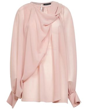 Gianluca Capannolo Draped Blouse - Pink