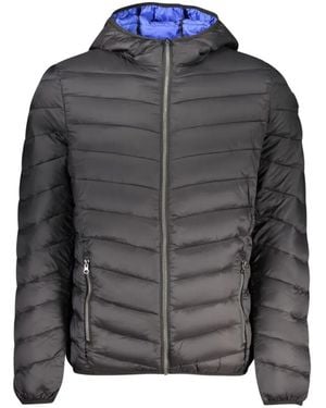 Marina Yachting Quilted Hooded Jacket - Grey
