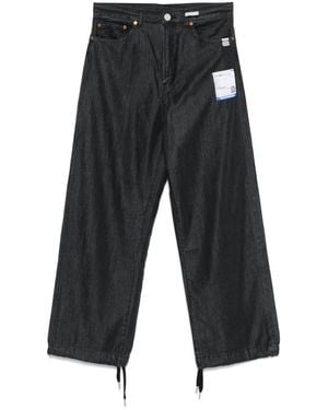Maison Mihara Yasuhiro Jeans Met Trekkoord - Zwart