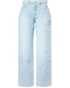 CASABLANCA Patterned Jeans - Blue