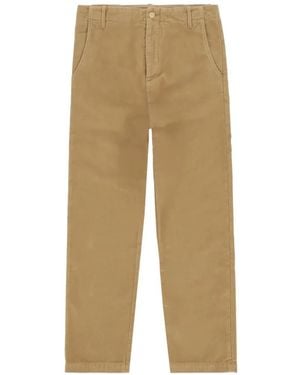 Fortela Pantalon Hector À Boutons - Natural