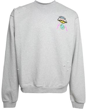 Members of The Rage Logo-Print Sweatshirt - Grey