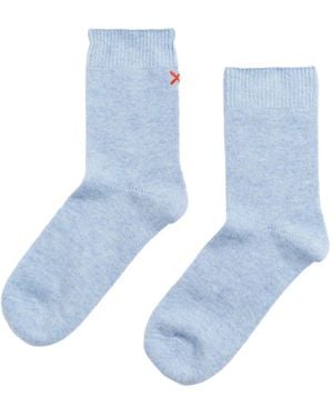 Chinti & Parker Wool Socks - Blue