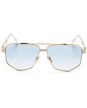 Cazal 9110 Pilot-Frame Sunglasses - Blue