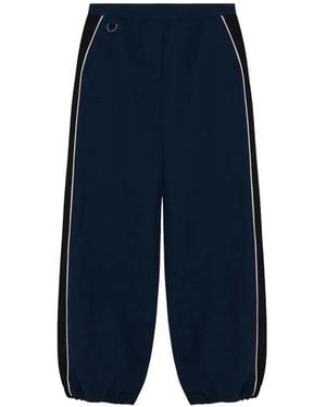 Jonathan Simkhai Falin Contrast-Trim Track Pants - Blue
