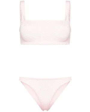 Paramidonna Emily Smock-Design Bikini Set - White