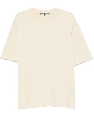 MEGUSTA Logo-Print T-Shirt - White