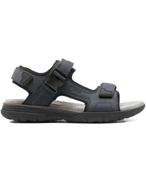 Geox Buckle-Strap Sandals - Black