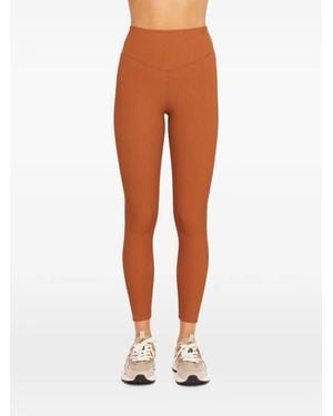 The Upside Leggings De Canalé Mariana - Naranja