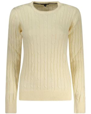 Norway 1963 Pull En Maille Torsadée - Natural