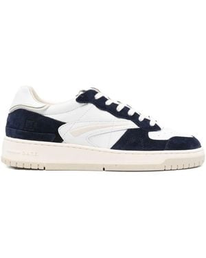 Date Torneo Suede Leather Trainers - Blue