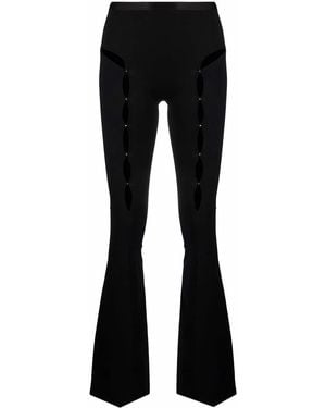Rui カットアウト ハイウエストパンツ - ブラック