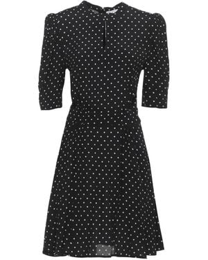 Mar De Margaritas Polka-Dot Dress - Black