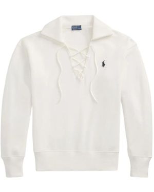 Polo Ralph Lauren Cotton-Blend Sweatshirt - White