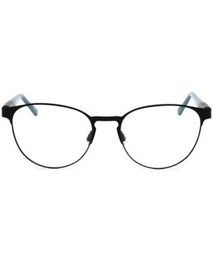 Cole Haan Zerøgrand Round-Frame Glasses - Black
