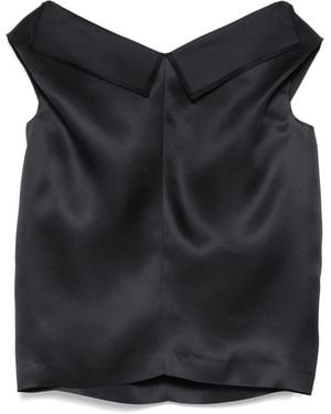 KHAITE Selly Top - Black