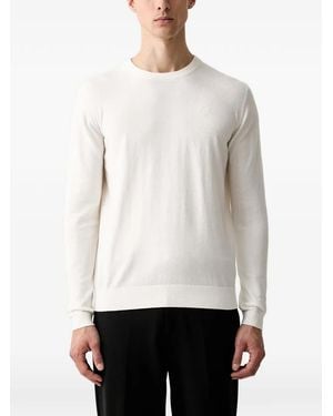 KARL LAGERFELD Sweater Met Logopatch - Wit