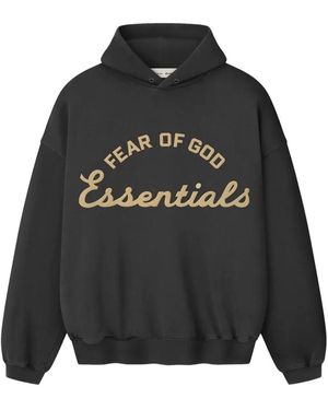 Fear Of God 90S Logo-Print Hoodie - Black
