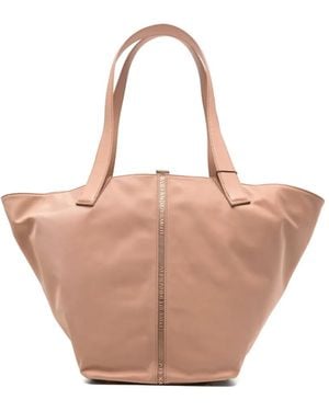 Alexander Smith Grand Sac Cabas À Logo Lauren - Pink
