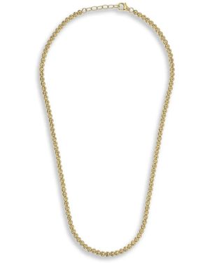 Desmo Crystal Beaded Necklace - Bianco