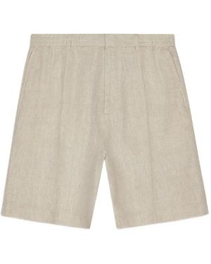 NN07 Pleated Shorts - White