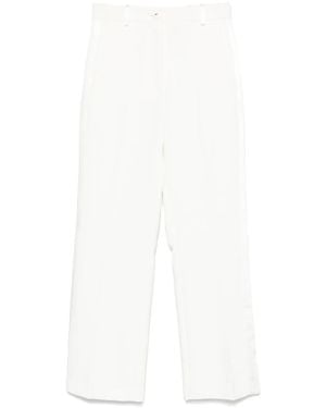 Elisabetta Franchi Trousers - White