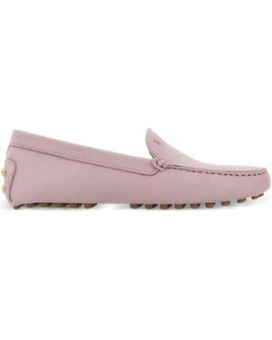 Tod's Suede Loafers - Pink