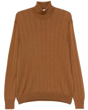Gran Sasso ウールブレンド セーター - ブラウン