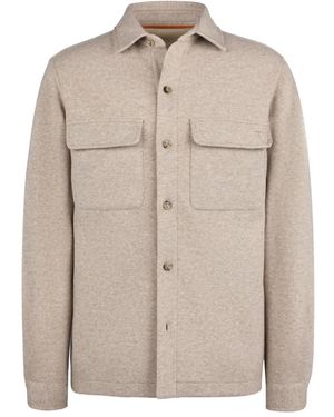 Tod's Buttoned Flap-Pocket Shirt Jacket - Natural
