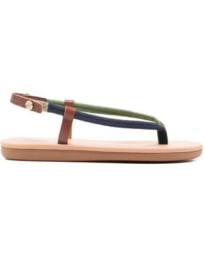 Ancient Greek Sandals Cord Sandals - Brown