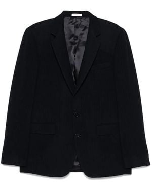 Fursac Herringbone Blazer - Black