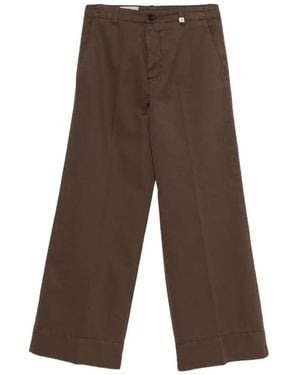 My Myths Wide-Leg Pants - Brown