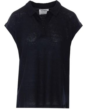 Not Shy Valentina Linen T-Shirt - Black
