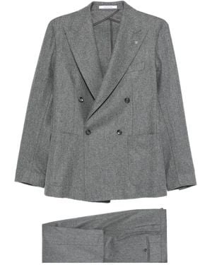 Tagliatore Double-Breasted Suit - Grey