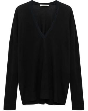 Dorothee Schumacher Romance V-Neck Jumper - Black
