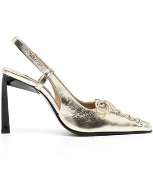 Senso 95Mm Oka Iii Court Shoes - Metallic