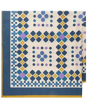Maliparmi Schal Mit Geometrischem Muster - Blau