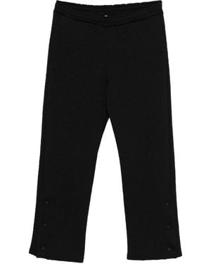 Gcds Cotton Trousers - Black