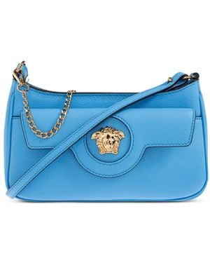 Versace Borsa A Spalla La Medusa Mini - Blu