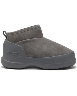 Moon Boot Mezzaluna Rain Boots - Gray