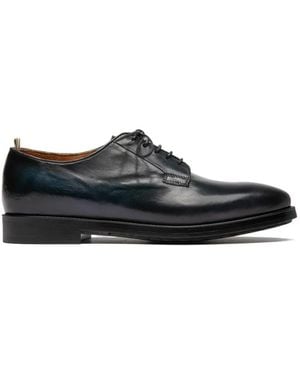 Officine Creative Lace-Up Fastening Derby Shoes - Black