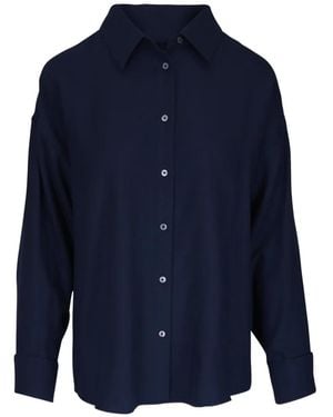 The Elder Statesman Chemise À Manches Longues - Bleu
