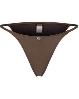 Paloma Wool Slip Bikini - Marrone