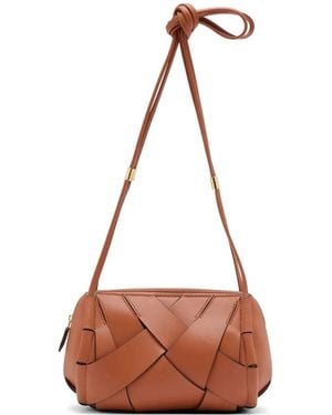 Ulla Johnson Charlotte Leather Shoulder Bag - Brown