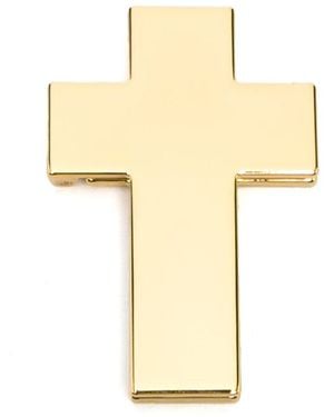 Maison Close Inspiration Divine Cross-Symbol Tie - Metallic