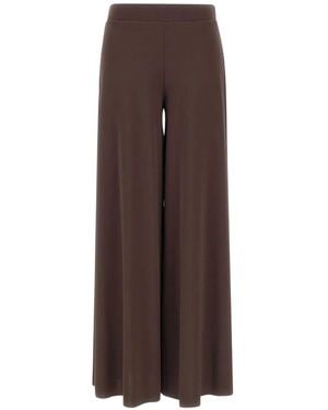 Kaos Elasticated-Waistband Pants - Brown